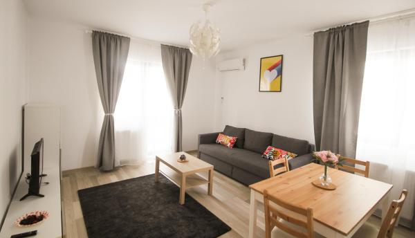 2 camere - mobilat/utilat cu parcare - ISG - Parcul Carol