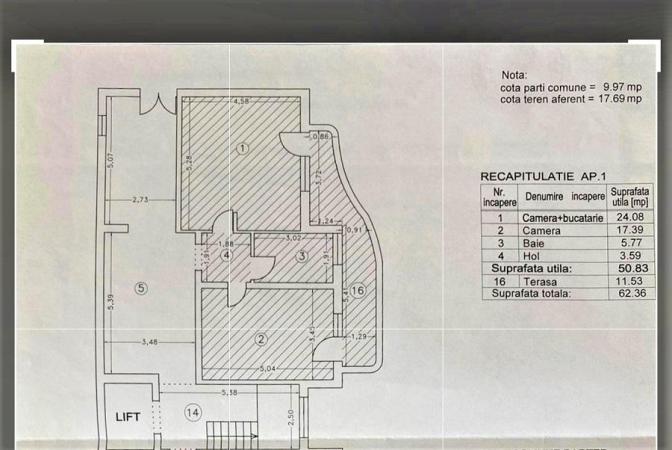 Apartament 2 camere 2010 - Piata Alba Iulia - Burebista - Unirii