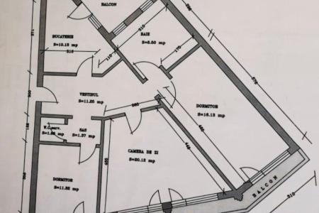 Bd Unirii Zepter Rond Alba Iulia Spatiu birouri 3 cam Decomandat