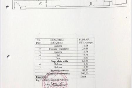 Calea Calarasi Delea Apartament 3 cam Bloc NOU Terasa Centrala