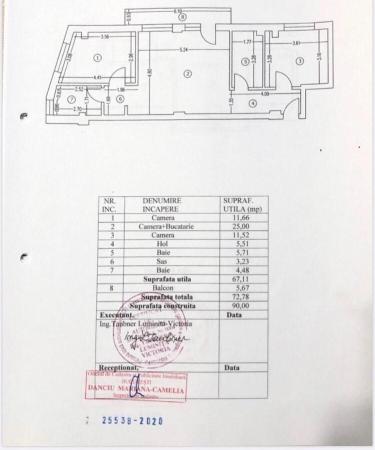 Calea Calarasi Delea Apartament 3 cam Bloc NOU Centrala 2 Bai