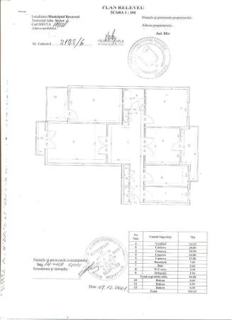 Piata Unirii Metrou Spatiu birouri decomandat 4 camere 93mp