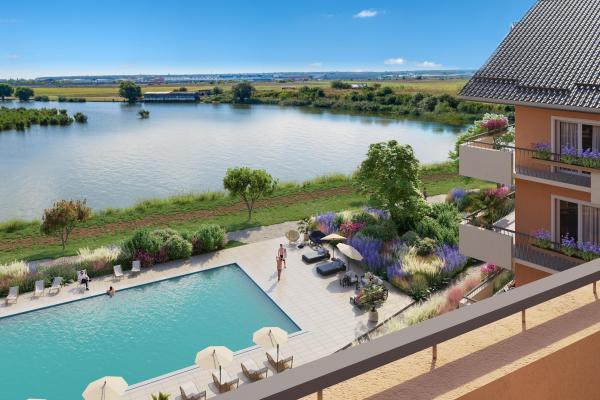 Pipera - Stefanesti - apartament 2 camere cu vedere spre lac