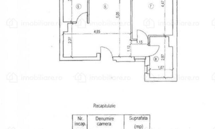 Piata Unirii Apartament Decom 2 camere Bloc Nou Centrala