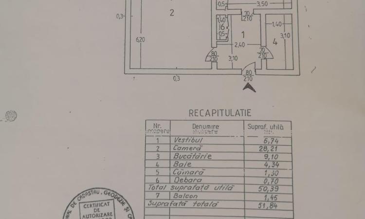 Garsoniera Natiunile Unite-Libertatii/Izvor-Palatul Parlamentului-52 mp