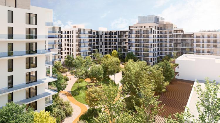iResidence -2 camere 2 bai- 97 mpc - ansamblu inteligent, certificat BREEAM
