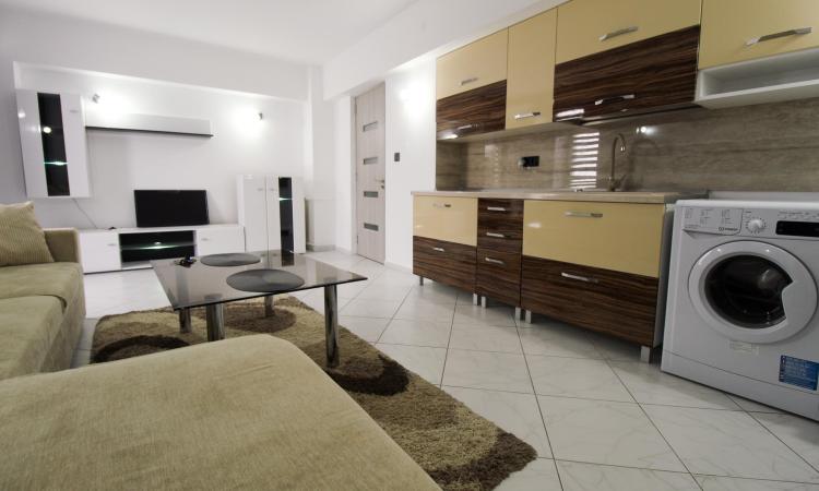 Garsoniera DUBLA-2 camere-Terasa 90 mp-Unirii-Piata Alba Iulia/complet renovata