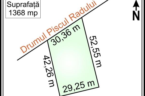 Baneasa - Sisesti, Regimentului, teren intravilan, suprafata 1.368 mp