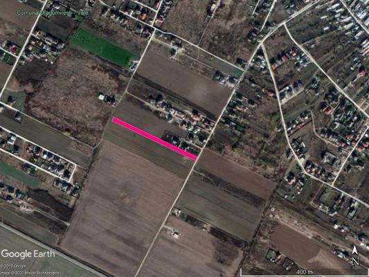 Dragomiresti-Vale - Strada Ulmului, teren intravilan, suprafata 3.750 mp