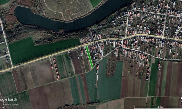 Balotesti - Caciulati, teren intravilan, suprafata 2.596 mp