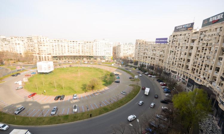 Unirii - Rond Piata Alba Iulia - 2 camere vedere rond- prima inchiriere