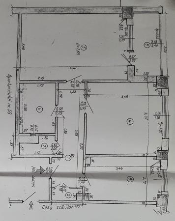 2 camere -decomandat-Banu Manta