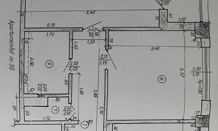 2 camere -decomandat-Banu Manta