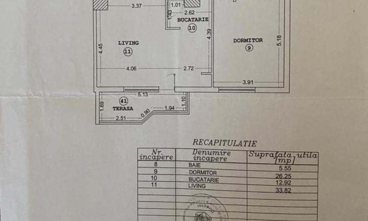 Unirii-Piata Alba Iulia-centrala proprie-imobil 2008-Ap. cu TERASA