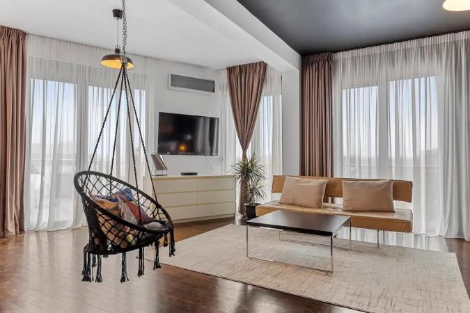 Baneasa - Sisesti, apartament 2 camere in bloc, semidec, duplex - etaj 2 si 3