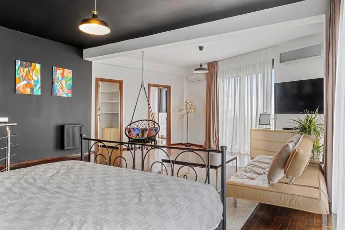 Baneasa - Sisesti, apartament 2 camere in bloc, semidec, duplex - etaj 2 si 3