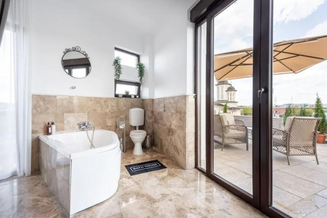 Baneasa - Sisesti, apartament 2 camere in bloc, semidec, duplex - etaj 2 si 3