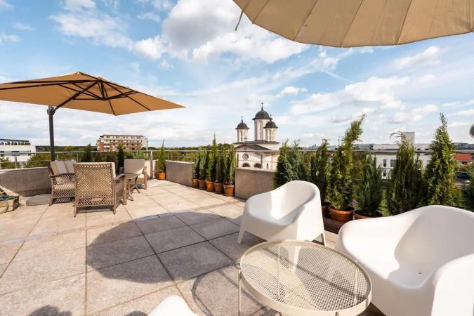 Baneasa - Sisesti, apartament 2 camere in bloc, semidec, duplex - etaj 2 si 3
