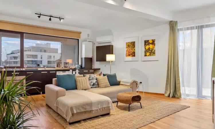 Baneasa - Sisesti, apartament 2 camere in bloc, etaj P/3