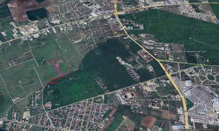 Baneasa - Drumul Stegarului, teren intravilan, suprafata 16.600 mp