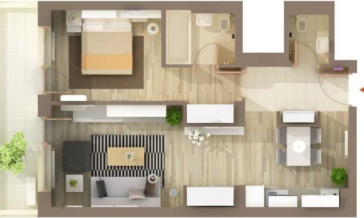 2 camere-Baneasa-COMPLEXUL PRIVIGHETORILOR-Loc de parcare