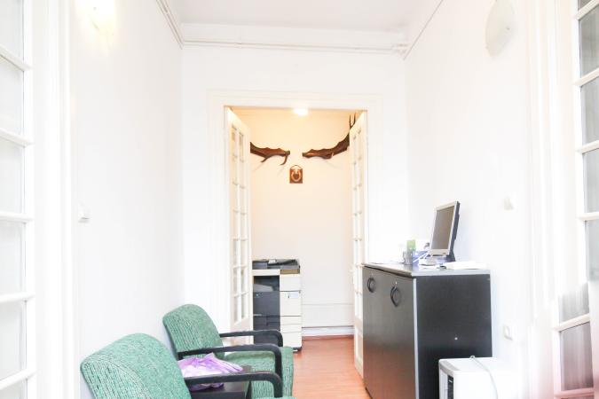 Vila-Rond George Cosbuc-Casa Poporului, curte generoasa