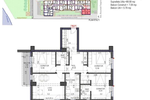 Metrou Straulesti - Bucurestii Noi - Lac - apartament 4 camere