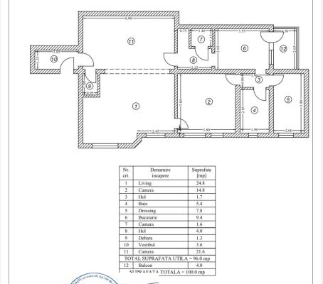 3 Camere- Dorobanti - Capitale - 105mp