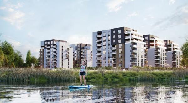 Apartamente pe maulul lacului - METROU - Lakeside Straulesti