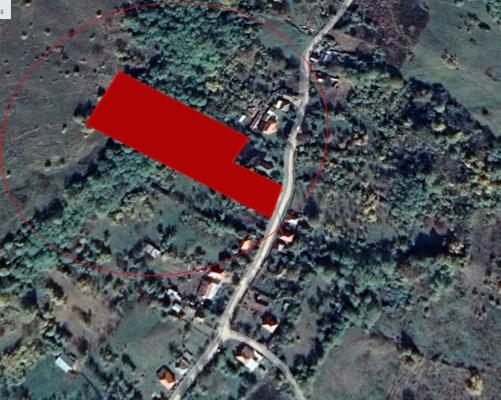 Mihaesti - Sat Draghici, teren intravilan, cu o suprafață generoasă de 7.280 mp