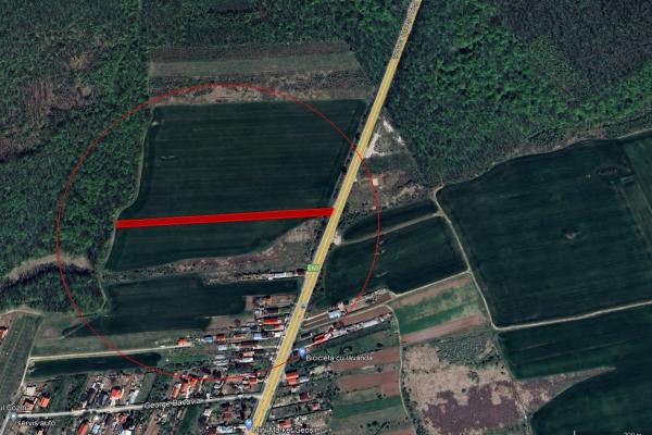 Ciolpani - Dn1 Stradal, teren intravilan, suprafata 4.676 mp
