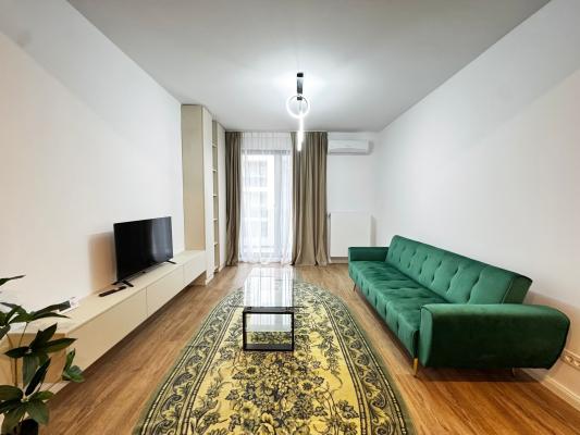 Luxury apartment completed in 2024 with a superb view in Straulesti