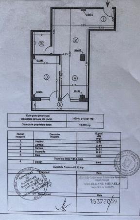 2 Camere - Straulesti - Metrou - Bloc Nou