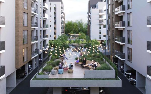 Metrou Straulesti - Sisesti - vedere lac - apartament 5 camere 240 mp