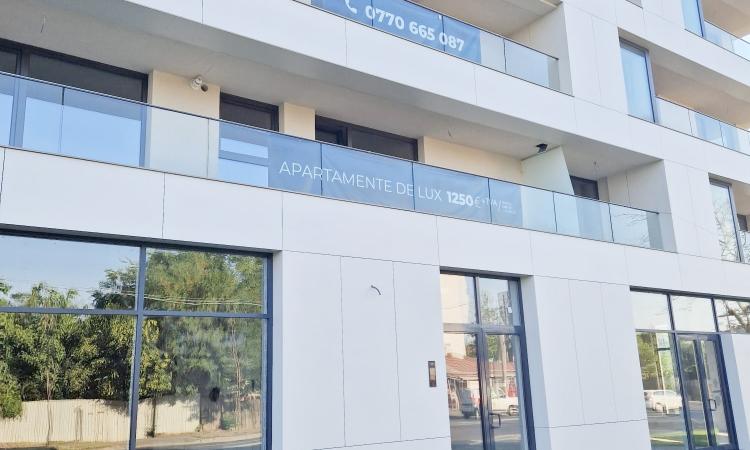 2 camere +birou mobilat lux, bloc 2025 Straulesti