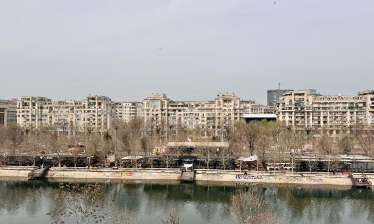 Unirii - Ultracentral - Bibloteca Nationala - Vedere Splai - Metrou