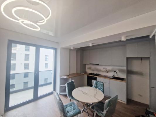 Studio dublu mobilat, loc de dormit separat Bucurestii Noi prima inchiriere
