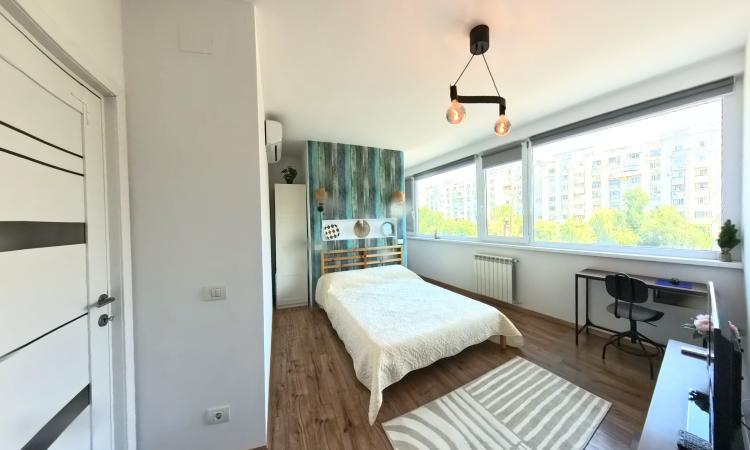 Unirii -Timpuri Noi - 2 camere 2024 -mobilat/utilat + parcare proprie