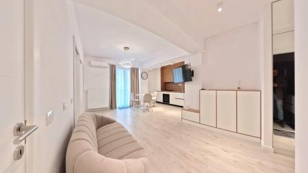 Studio dublu 2025, mobilat lux, loc de dormit separat Bucurestii Noi parcare inclusa