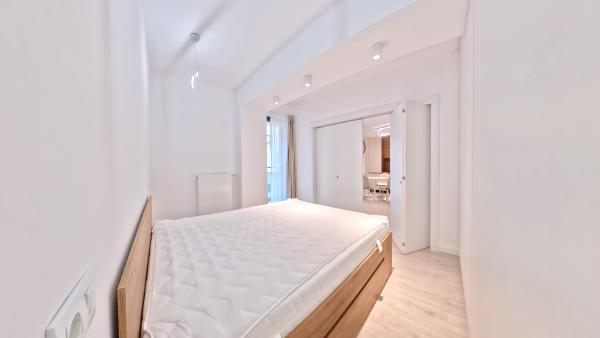 Studio dublu 2025, mobilat lux, loc de dormit separat Bucurestii Noi parcare inclusa