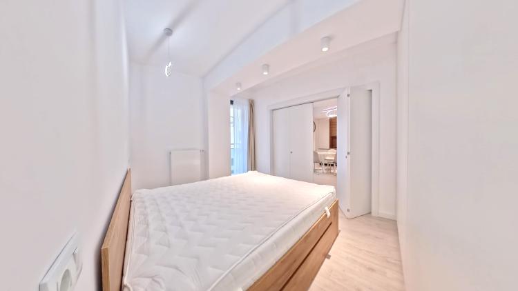 Studio dublu 2025, mobilat lux, loc de dormit separat Bucurestii Noi parcare inclusa