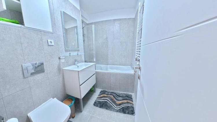 Studio dublu 2025, mobilat lux, loc de dormit separat Bucurestii Noi parcare inclusa