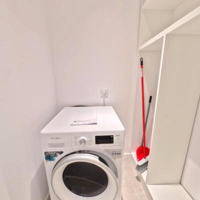 Studio dublu 2025, mobilat lux, loc de dormit separat Bucurestii Noi parcare inclusa