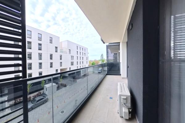 Studio dublu 2025, mobilat lux, loc de dormit separat Bucurestii Noi parcare inclusa
