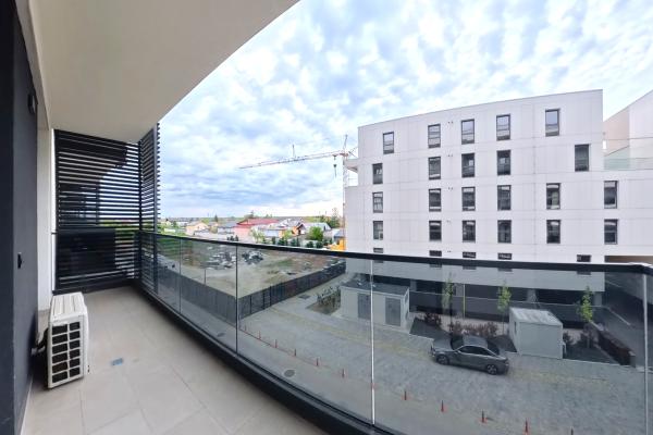 Studio dublu 2025, mobilat lux, loc de dormit separat Bucurestii Noi parcare inclusa