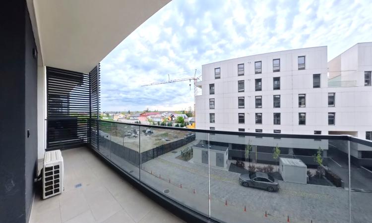 Studio dublu 2025, mobilat lux, loc de dormit separat Bucurestii Noi parcare inclusa