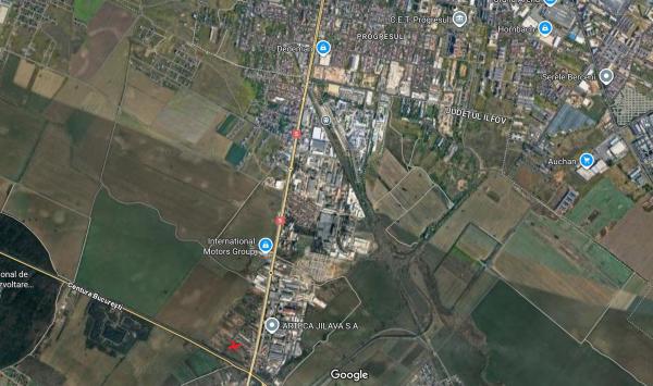 Jilava - Centura Bucuresti - teren intravilan 423 mp