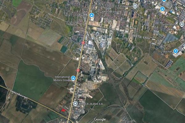 Jilava - Centura Bucuresti - teren intravilan 423 mp