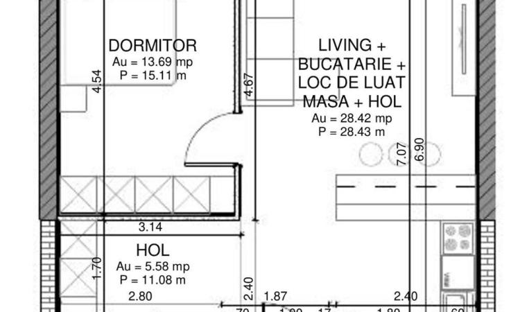 2 Camere -Arcadia Domenii -Loc de Parcare