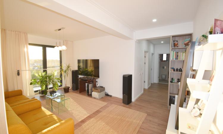 2 camere gata de mutat Straulesti 2025 mobilat complet 2 balcoane